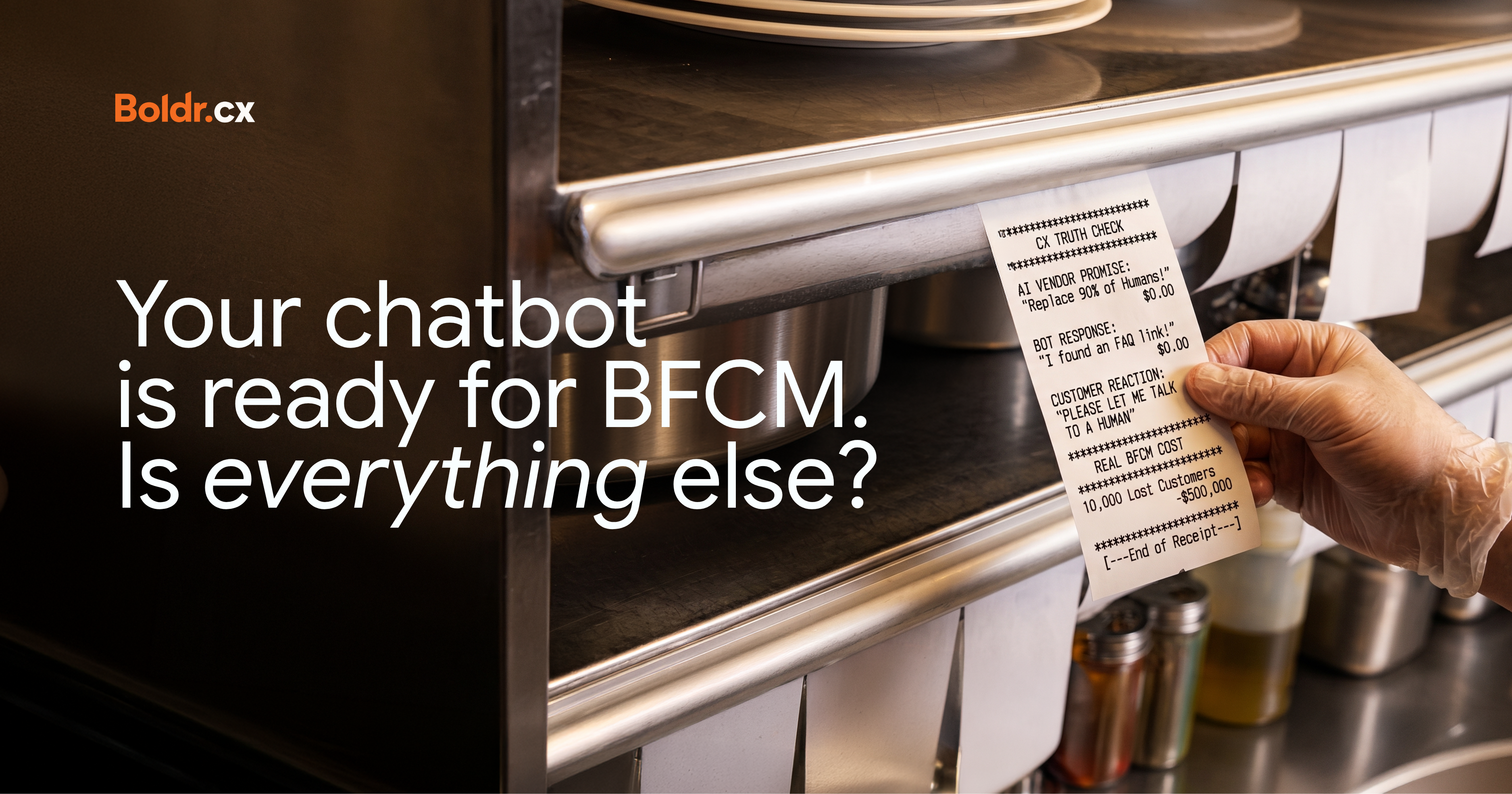 Your AI might be ready for BFCM, but is your operation