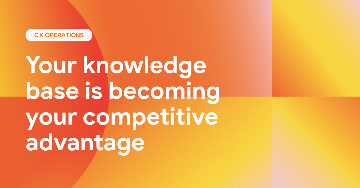 Customer support knowledge management
